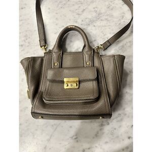 3.1 Phillip Lim Pashli Mini Satchel In Brown Faux Leather